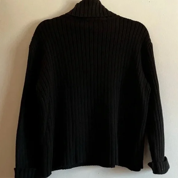Vintage 100% suede (leather) front Bellepointe sweater. - Picture 6 of 6